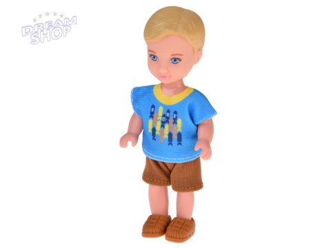 Anlily Duży zestaw RODZINA LALEK Kuchnia i mebelki + szkoła i praca ZA5699