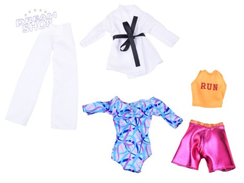 Anlily Lalka SPORTOWIEC Piłka nożna, gimnastyka, bieganie, takewondo ZA5696