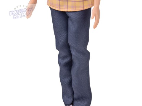 Anlily Lalka chłopak BRUNET Paulo w koszuli i ciemnych spodniach ZA6006 B