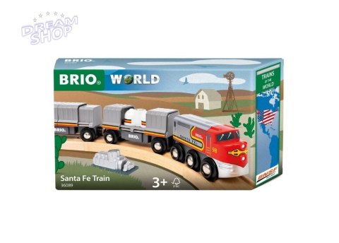 Brio Pociągi świata Santa FE