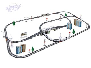 Długa nowoczesna Kolejka elektryczna 914cm RC0464