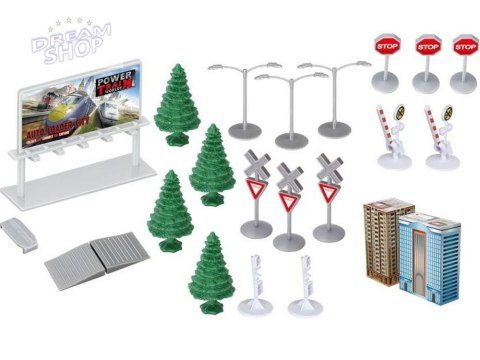 Długa nowoczesna Kolejka elektryczna 914cm RC0464