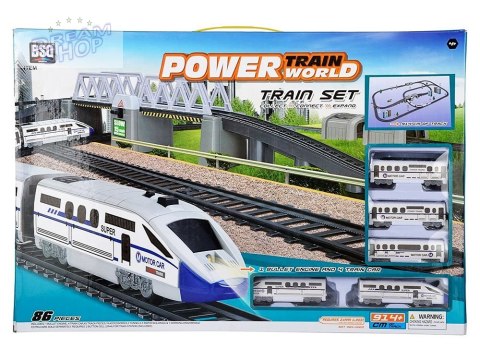 Długa nowoczesna Kolejka elektryczna 914cm RC0464