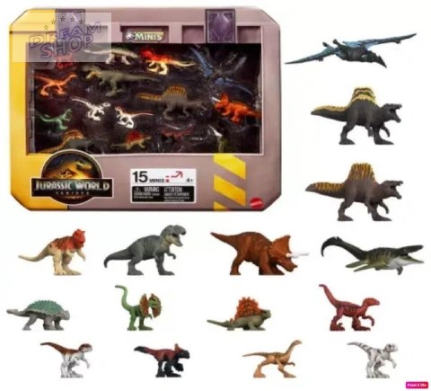 Jurassic World Minis Dinozaury minifigurki MIX