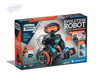Naukowa Zabawa Zestaw Evolution Robot 2.0 Aplikacja Bluetooth Silnik Elektryczny Język Polski Clementoni 50818