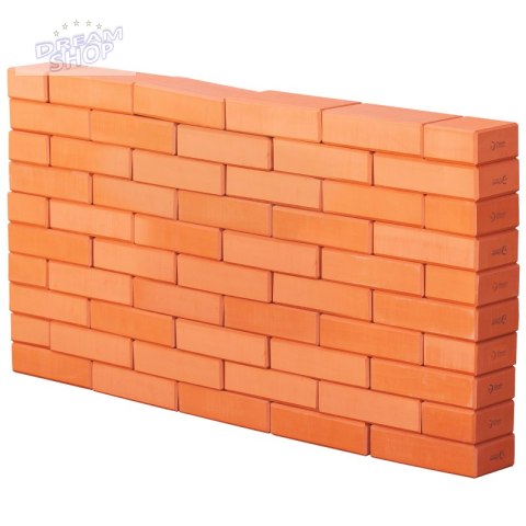 CLASSIC WORLD EDU Mega Klocki Cegiełki EVA 90 szt. Konstrukcyjne Miękkie do Budowania