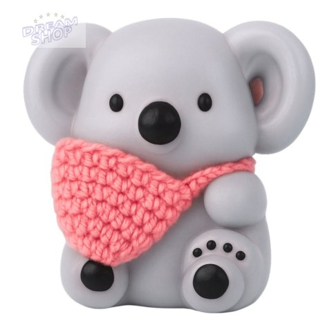 Gniotek Antystresowy Miękki Koala Z Wełnianą Torbą 8,5cm