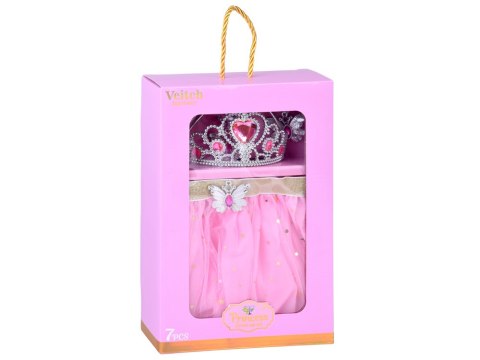 Kostium dla Księżniczki Wróżki MOTYL - spódniczka i zestaw biżuterii ZA6026