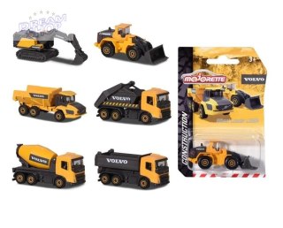 Majorette Pojazdy budowlane Volvo, 6 rodzajów