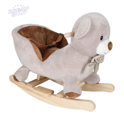 Miś na biegunach bujak pluszowy z miękkim siedziskiem