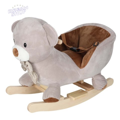 Miś na biegunach bujak pluszowy z miękkim siedziskiem