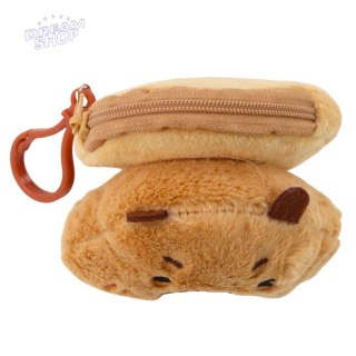 Pluszowy Portfelik Kapibara Brelok Dla Dzieci Brązowy