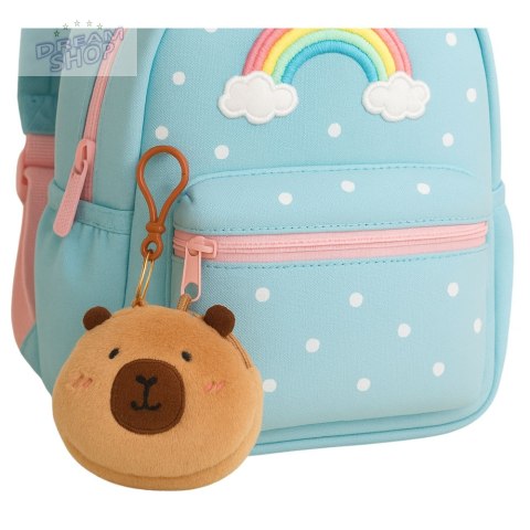 Pluszowy Portfelik Kapibara Brelok Dla Dzieci Brązowy