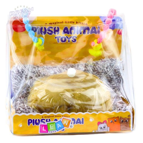 Śpiący Pies Labrador Szczeniak Na Poduszce Figurka z Futerkiem Torba