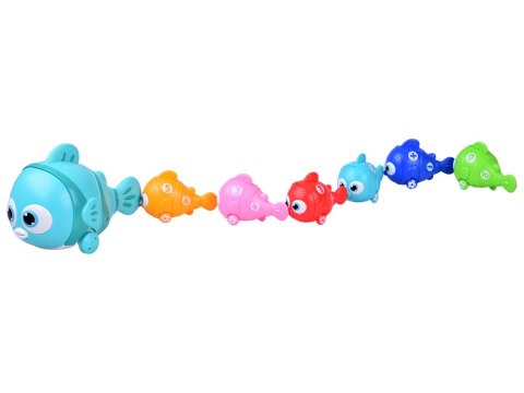 Zestaw Interaktywna RODZINA RYBEK + wędka i łowienie na magnes ZA6016