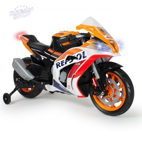 INJUSA Honda Motor Na Akumulator Repsol 12V MP3 do 50kg INJUSA Honda Motor Na Akumulator Repsol 12V MP3 do 50kg