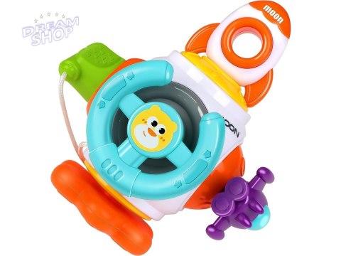 Kostka Sensoryczna Edukacyjna Interaktywna Zabawka Stacja Kosmiczna Rakieta