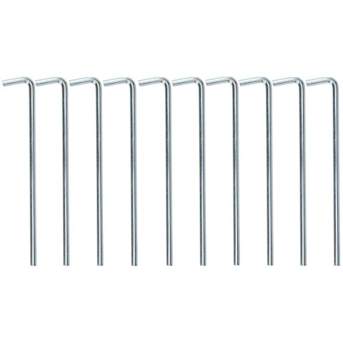 ŚLEDZIE DO NAMIOTU 23CM KPL. 10SZT METAL REDCLIFFS