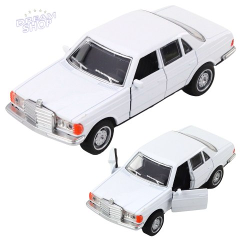 Samochód Klasyczny Metalowy Napęd Światła Dźwięki Otwierane Drzwi Mix