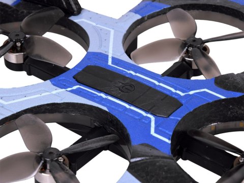 Strzelający DRON Combat - zdalne sterowanie rękawicą i pilotem RC0750