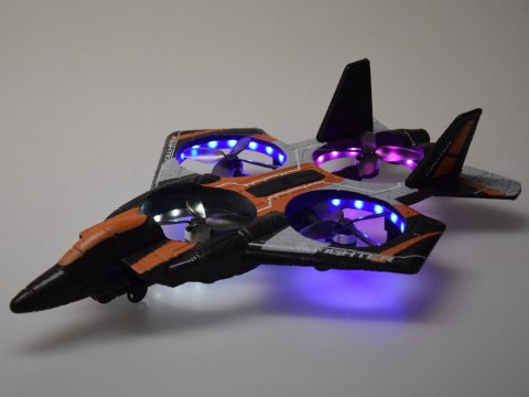 Strzelający DRON Combat - zdalne sterowanie rękawicą i pilotem RC0750