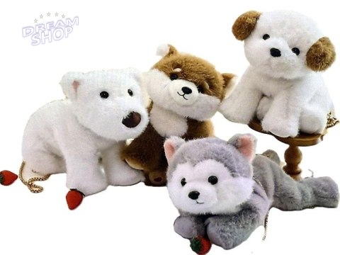 Torebka pluszowa na ramię MIX