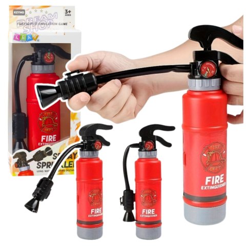 Gaśnica Zabawkowa Dla Małego Strażaka Funkcja Pryskania Wodą