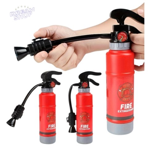Gaśnica Zabawkowa Dla Małego Strażaka Funkcja Pryskania Wodą