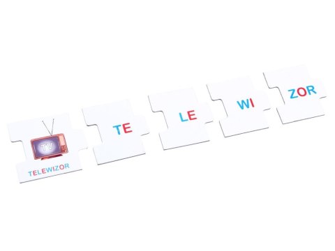 Jawa Edukacyjna gra wczesnoszkolna SYLABY układanka wyrazowa GR0384