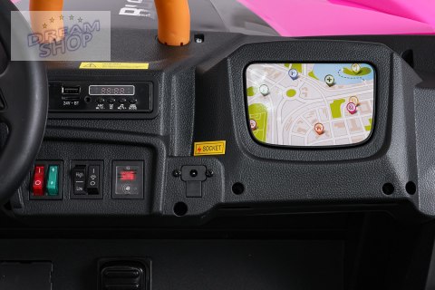 Pojazd Buggy Arctic Cat Różowy