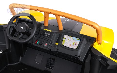 Pojazd Buggy Arctic Cat Żółty