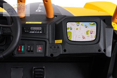 Pojazd Buggy Arctic Cat Żółty