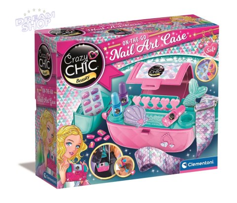 Crazy Chic Mobilne Studio Paznokci Torebeczka Clementoni 18217