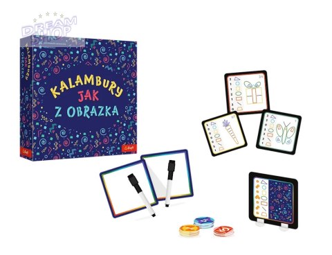 Gra dla dzieci Kalambury: Jak z obrazka Trefl 02738