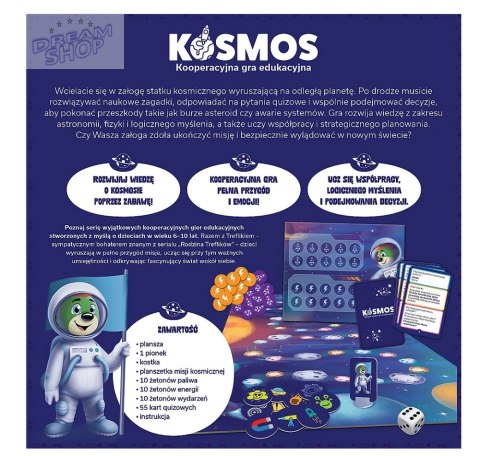 Gra edukacyjna Kosmos Rodzina Treflików Trefl 02911