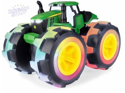 John Deere traktor świecące opony TOMY
