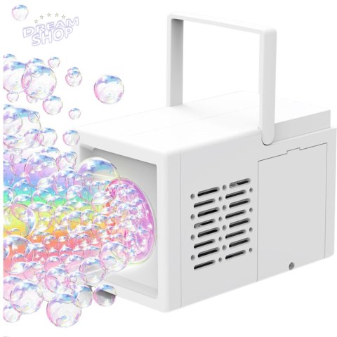 Maszyna Wytwornica Do Baniek Mydlanych Przenośna Biała