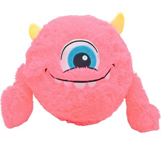 PIŁKA EMOJI 23CM Z RĄCZKAMI RÓŻOWA