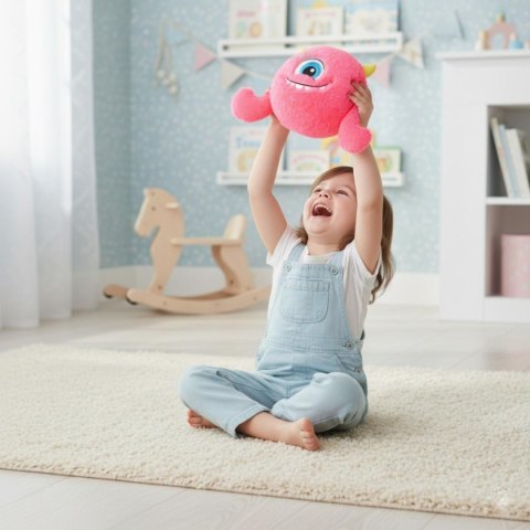 PIŁKA EMOJI 23CM Z RĄCZKAMI RÓŻOWA