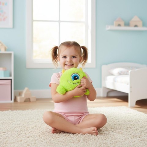 PIŁKA EMOJI 23CM Z RĄCZKAMI ŻÓŁTA