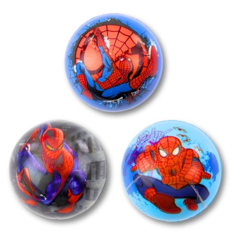 Piłka Piłeczka Piankowa Do Odbijania Zabawy Superbohater Spider 6,5 cm