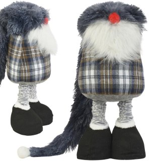 SKRZAT GNOM DEKORACYJNY NA TELESKOPACH 38-88CM SZARY