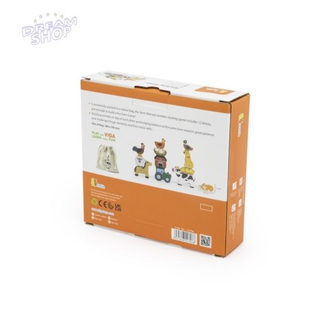 VIGA Układanka w Stosy Farma Zwierzęta