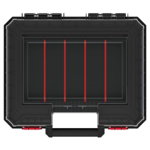 WALIZKA SKRZYNKA NA ELEKTORNARZĘDZIA Z ORGANIZEREM Z 4 PRZEGRODAMI HEAVY 40 KISTENBERG