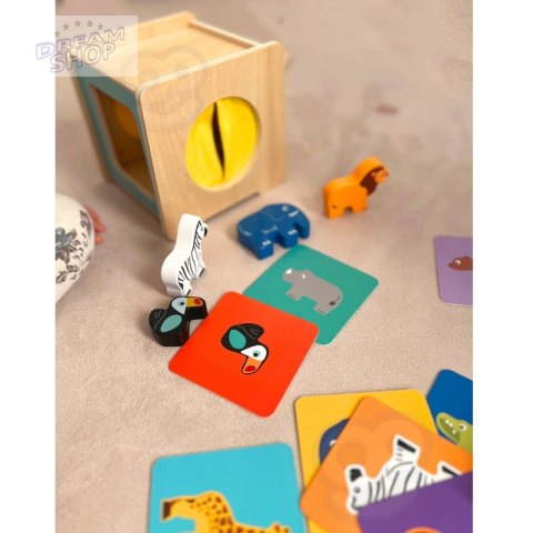 WOOPIE GREEN Box Pudełko XXL Montessori Edukacyjne 7w1 Sensoryczne 31-36 Mies.