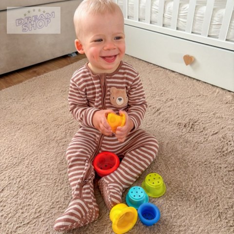 WOOPIE GREEN Pudełko Box 6w1 13-15m Montessori Edukacyjne Sensoryczne