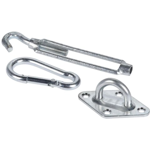 ZESTAW UCHYTÓW ZACZEPÓW MONTAŻOWY ŻAGLI PRZECIWSŁONECZNYCH