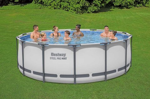 Basen Stelażowy 14 FT 427 x 122 cm STEEL PRO MAX BESTWAY
