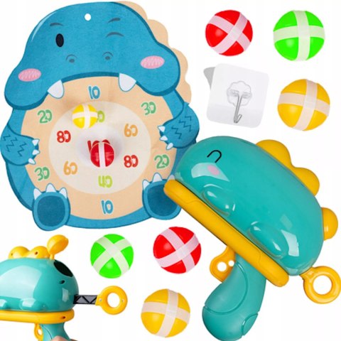 Gra strzelający dinozaur tarcza pistolet zręcznościowa celność