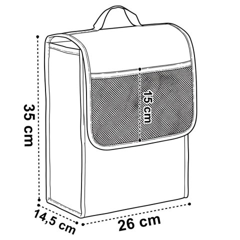 Organizer samochodowy do bagażnika 4wheelz MONTERO